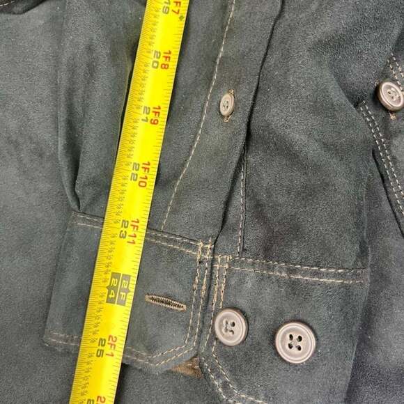 North River Outfitters Mens Snap Up Jacket Black Denim Blend XL - Picture 3 of 11